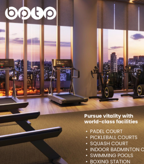 BPTP Downtown 66 Amenities - 11,000 sqft of Gymnasiums